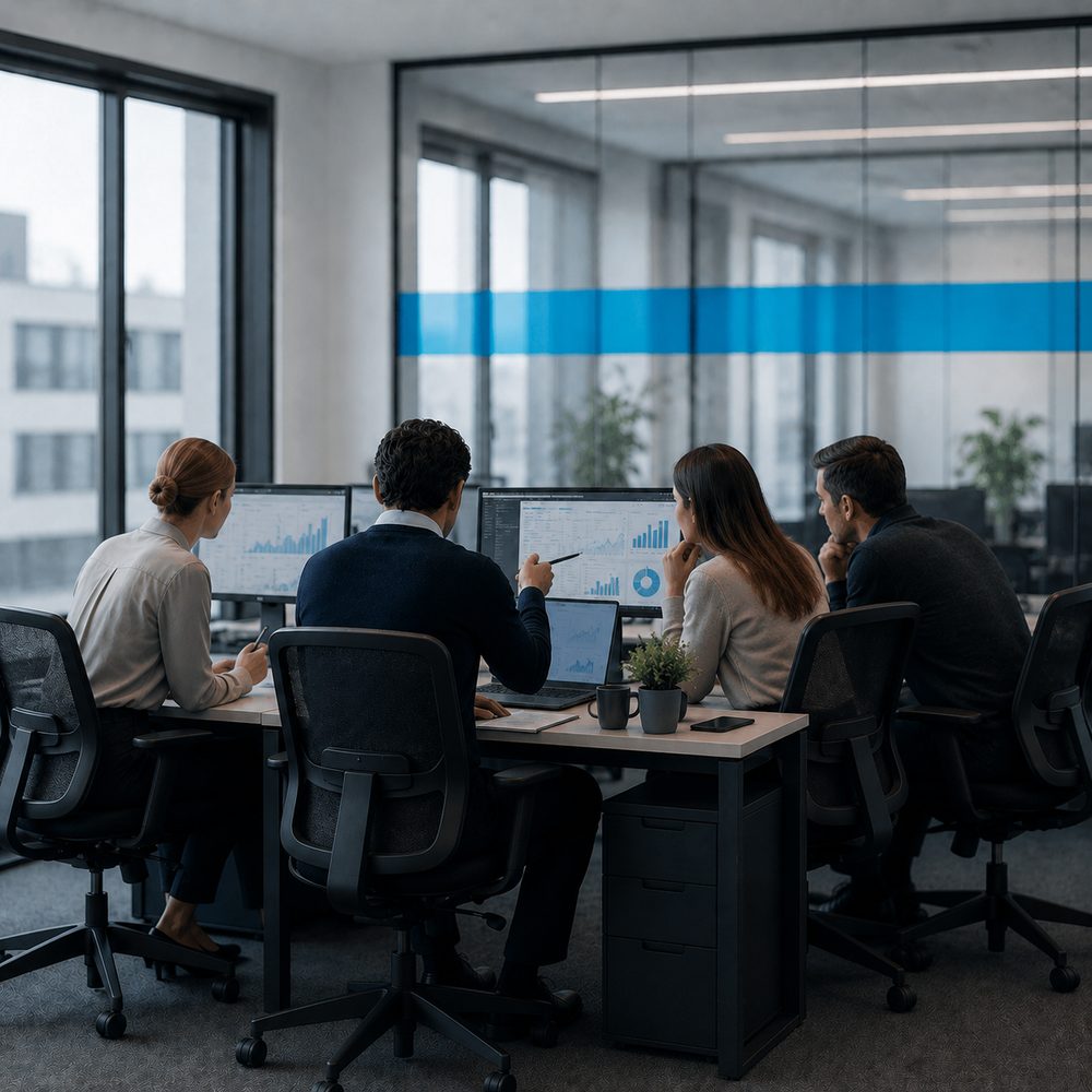 A dedicated team working for you